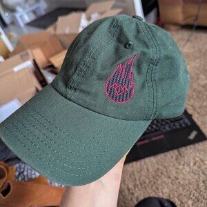 Twin Peaks Embroidered Green Dad Hat